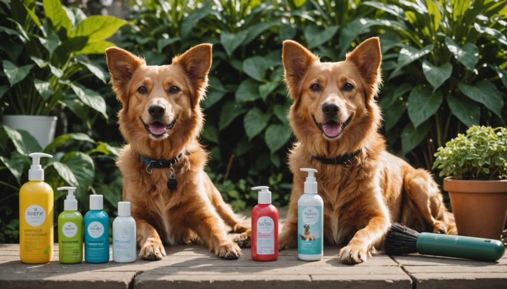 Pflegeprodukte für Hunde