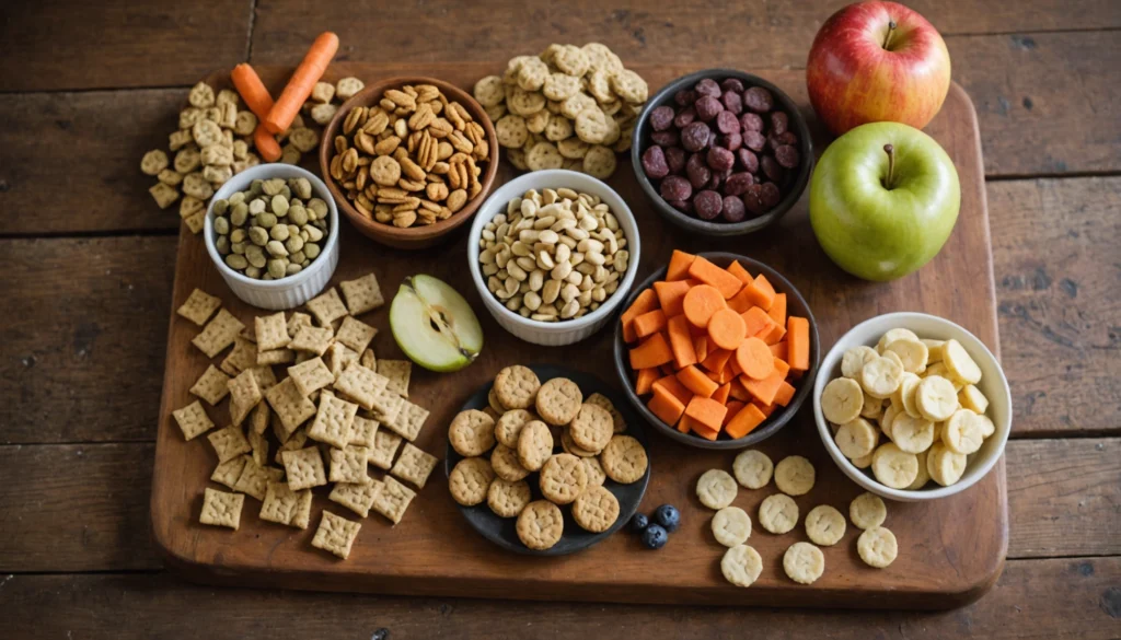Gesunde Hundesnacks Auswahl